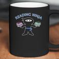 Kids Reading Ninjaby Scarebaby Blue Coffee Mug