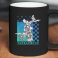 Kingdom Hearts Sora Donald Goofy Kanji Checkerboard Coffee Mug