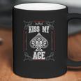 Kiss My Ace Funny Ace Of Spades Coffee Mug