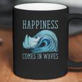 Kiteboarding Kite Surfing Happiness Comes In Waves Coffee Mug