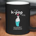 Korean Style Finger Heart Hand Symbol Pop Music Lover K Pop Coffee Mug