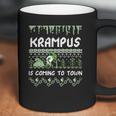 Krampus Is Coming To Town Funny Krampus Christmas Coffee Mug