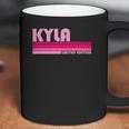 Kyla Name Personalized Retro Vintage 80S 90S Style Coffee Mug