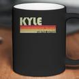 Kyle Name Personalized Retro Vintage 80S 90S Birthday Coffee Mug