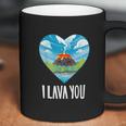 I Lava You Valentines Day Anniversary Birthday Coffee Mug