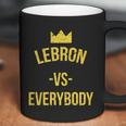 Lebron Vs Everybody La Bron Basketball Coffee Mug