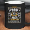 Legends Were Born In February 1977 45Th Birthday 45 Years Old Coffee Mug