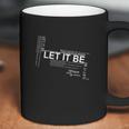 Let It Be Lyrics ArtShirt Coffee Mug