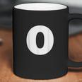 Letter O Capital Alphabet Monogram Initial Coffee Mug