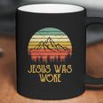 Liberal Democrat Jesus Was Woke Christian Coffee Mug