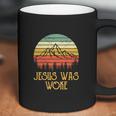 Liberal Democrat Jesus Was Woke Funny Christian Coffee Mug