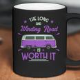 The Long And Winding Road Is Worth It Funny Purpil Van Camping It Gifts Coffee Mug