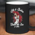 Los Angeles Dodgers Life Is Better Under The Sea Of Blue Coffee Mug