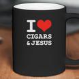 I Love Cigars Jesus Cool Christian Smoker Humor Coffee Mug