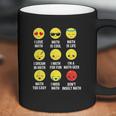 I Love Math Emoji Emoticons Teacher Mathletes Graphic Coffee Mug