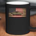 M1 Tank And American Flag Veterans Coffee Mug