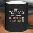 Maestra Espanol Playera Gift Regalo Spanish Teacher Coffee Mug