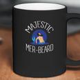 Majestic Merbeard Funny Bearded Mermaid Coffee Mug