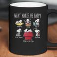 What Makes Snoopy Happy Coffee Mug