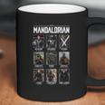 The Mandalorian Character Grid Coffee Mug