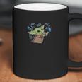 The Mandalorian The Child With Blue Butterflies Coffee Mug