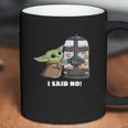 The Mandalorian The Child I Said No Egg Container Coffee Mug