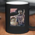 The Mandalorian The Child Painting Coffee Mug