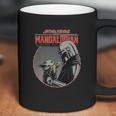 The Mandalorian Mando And The Child Retro Coffee Mug