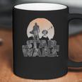 The Mandalorian Sleeping Child Silhouette Coffee Mug