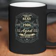 May 1986 35Th Birthday Gift 35 Years Old Men Women Coffee Mug