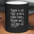 Mens Punch Nazis Laugh A Lot Love Often Feminist Liberal Coffee Mug