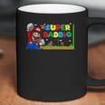 Mens Super-Daddio Funny Dad Daddy Tee Father Video Game Lovers Coffee Mug