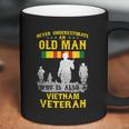 Mens Never Underestimate An Old Man Vietnam Veteran Gift Graphic Design Printed Casual Daily Basic Coffee Mug