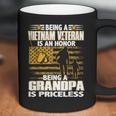 Mens Being Vietnam Veteran Is An Honor Grandpa Is Priceless Coffee Mug