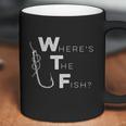 Mens Wtf Wheres The Fish Shirt - Funny Fishing T-Shirt Coffee Mug