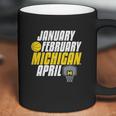 Michigan Wolverines Month Of Michigan Basketball Coffee Mug