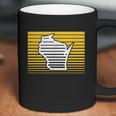 Milwaukee Wisconsin Retro Gradient Stripes Coffee Mug