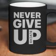 Mohamed Salah Never Give Up Coffee Mug