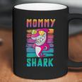 Mommy Shark Funny Retro Vintage Gifts For Mother Coffee Mug