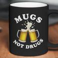 Mugs Not Drugs Funny St Patricks Day Beer Coffee Mug