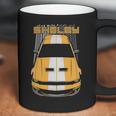 Mustang Shelby Gt500 2007 2009 Yellow Coffee Mug