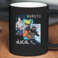 Naruto Shippuden 3 Panels And Kanji Coffee Mug