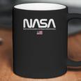 Nasa Worm Logo Insignia Symbol Usa Us Flag Graphic Coffee Mug