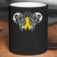 Neuroblastoma Awareness Ribbon Butterfly Coffee Mug