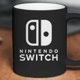 Nintendo Switch Black And White Coffee Mug