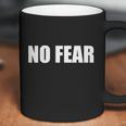 No Fear Word Imprint Coffee Mug