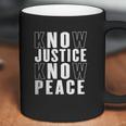 No Justice No Peace Black Lives Matter Coffee Mug