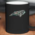 North Carolina Icon Map Coffee Mug