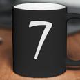 Number 7 Lucky Number Seven Coffee Mug