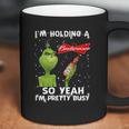 Official Christmas Sweater Im Holding A Budweiser Grinch Funny Beer Xmas Shirt Va11 Coffee Mug